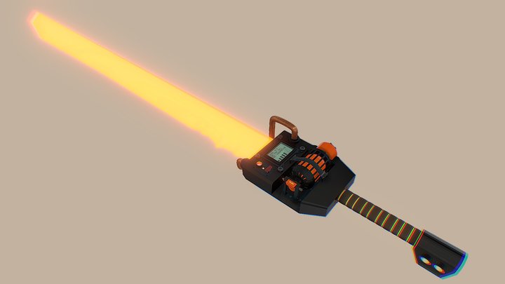 Greatsword Z-Hunter  (the zumbie killer) 3D Model