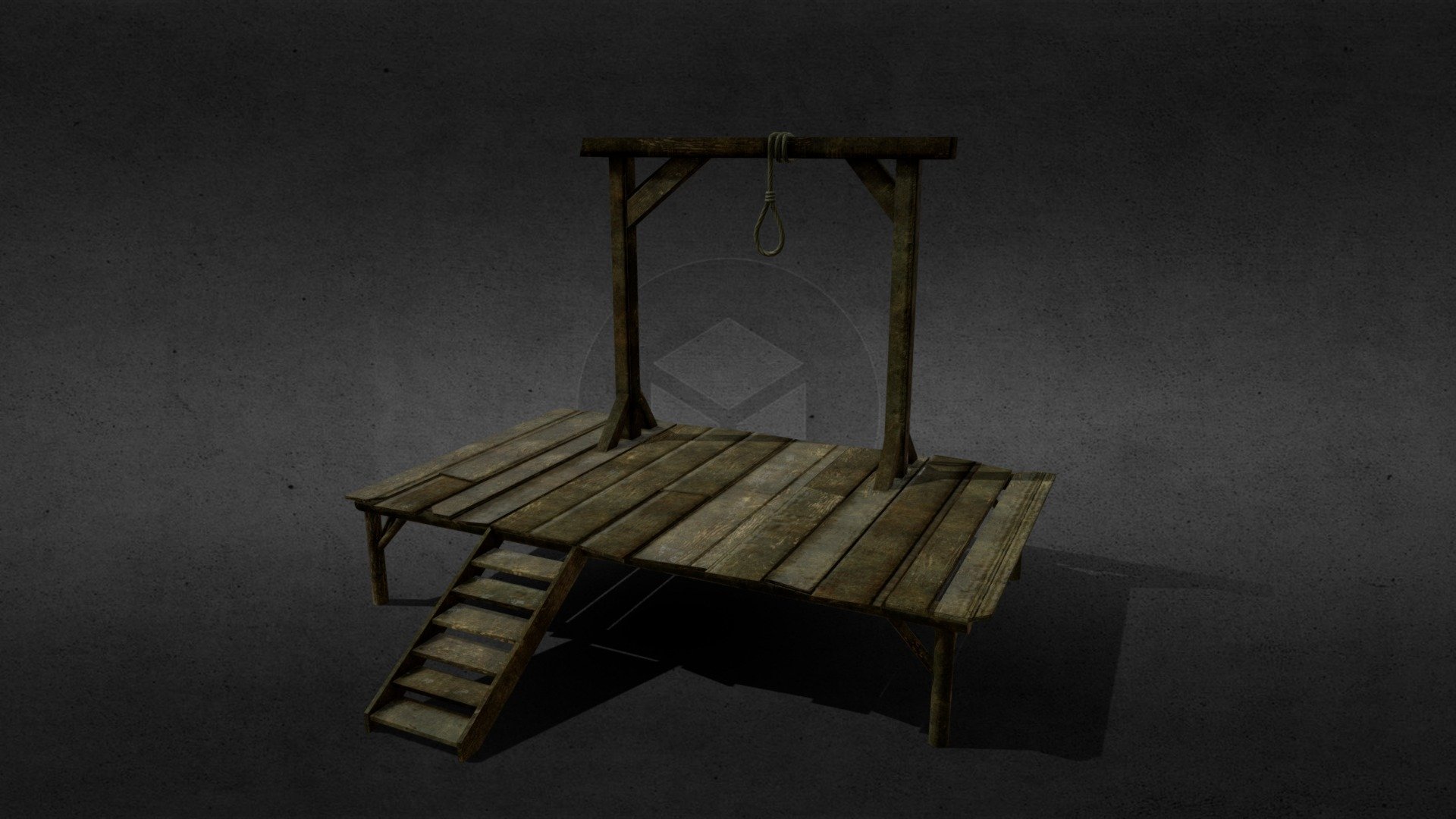 Gallows B - Download Free 3D Model By DJMaesen (@bumstrum) [7e3fb43 ...