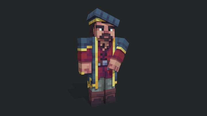 Medieval NPC 3D Model