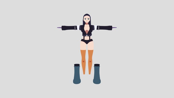 Nico robin egghead 3D Model