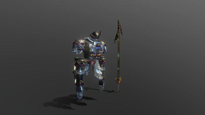 Ghost Armor 3D Model