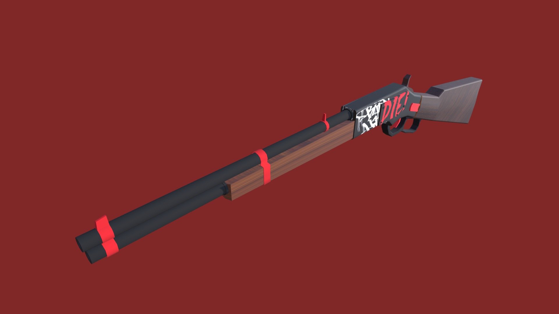 (FREE) Zombie Apocalypse Custom Winchester Rifle