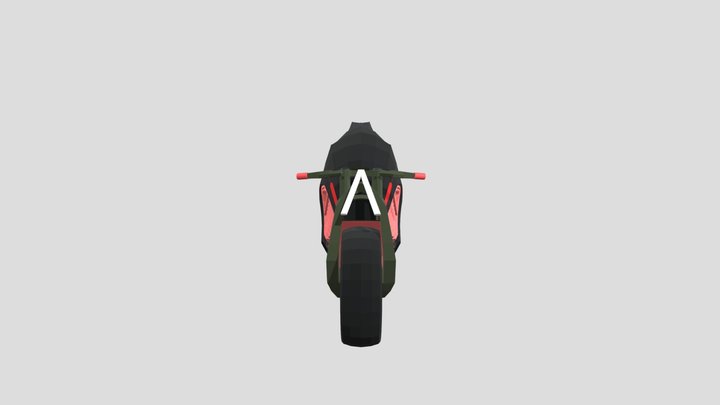 SCIFI BIKE 3D Model