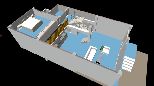 Teacherhouse 2 Part1 3D Model