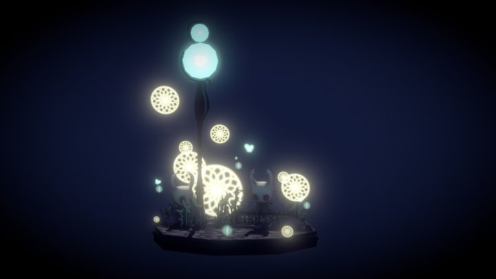 1071448096_王雅婷_HollowKnight Fan art 3D Model