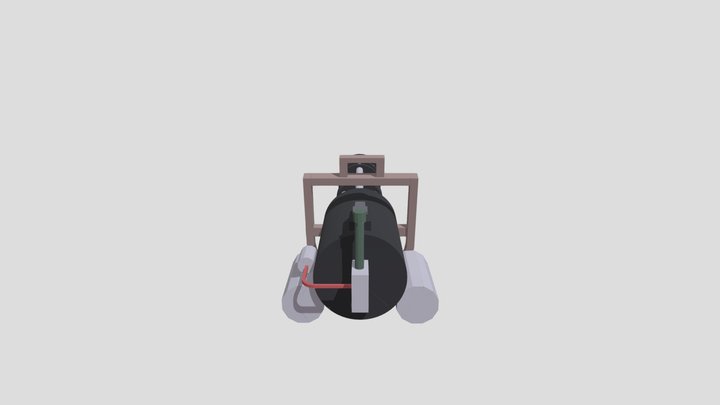 Minigun 3D Model