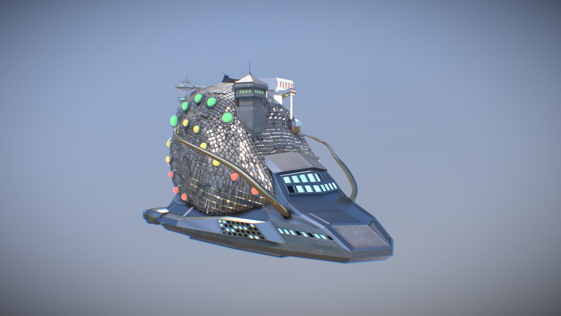 Snail Spaceship - Download Free 3D model by Dawnstar-Chronicles ...