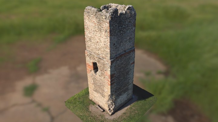 Gattinara's tower 2 3D Model