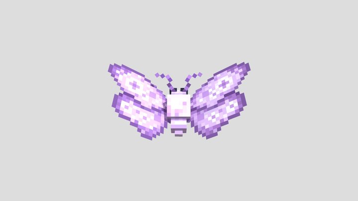 AlliumButterfly 3D Model