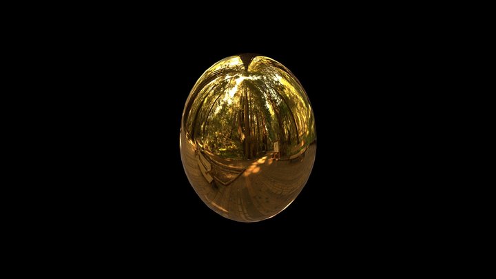 Golden Egg 3D Model