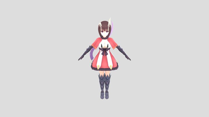 Re:Dive Eriko えりこ 3D Model