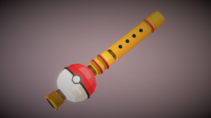 Pokeflauta 3D Model