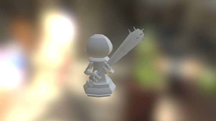 Pawn Chess 3D Model