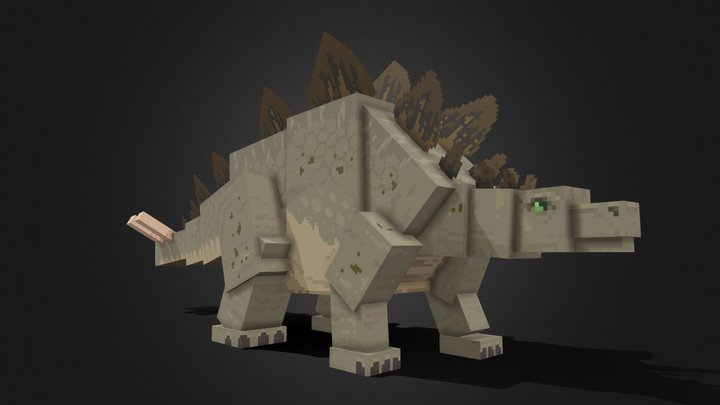 Jurassic World Stegosaurus 3D Model