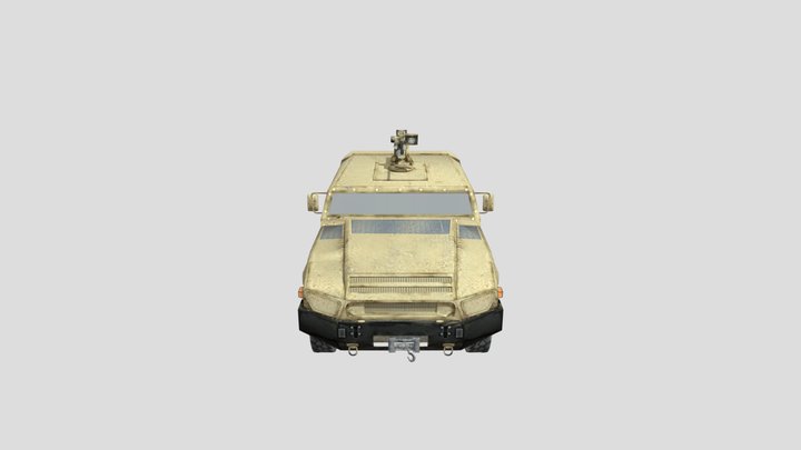Military vehicles 3D Model
