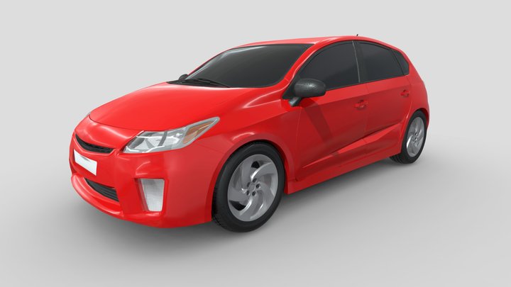 Generic Car – Gratis 3D-model STL