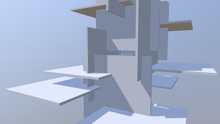 Abstraktus Namas 3D Model