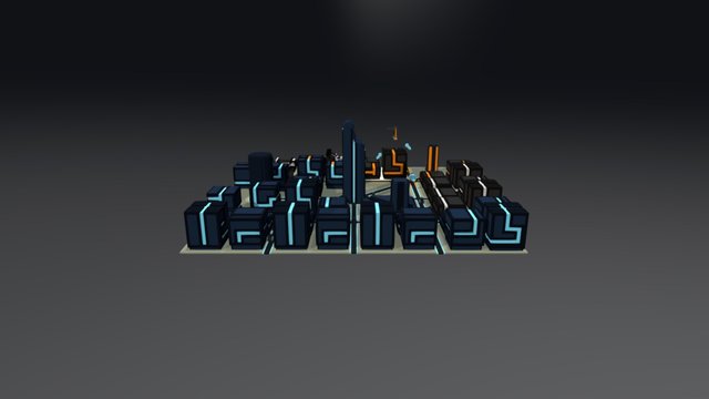 Cybernet City [WIP] 3D Model