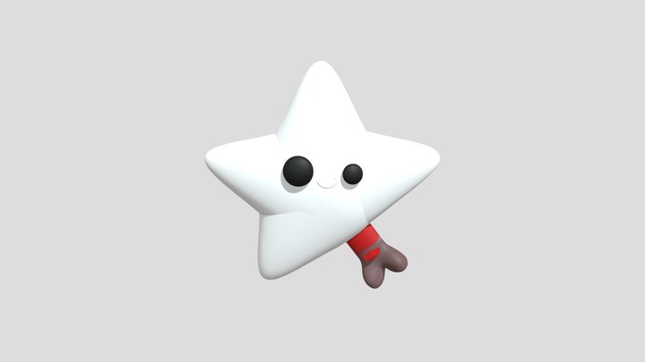 Bone Leg Star 3D Model