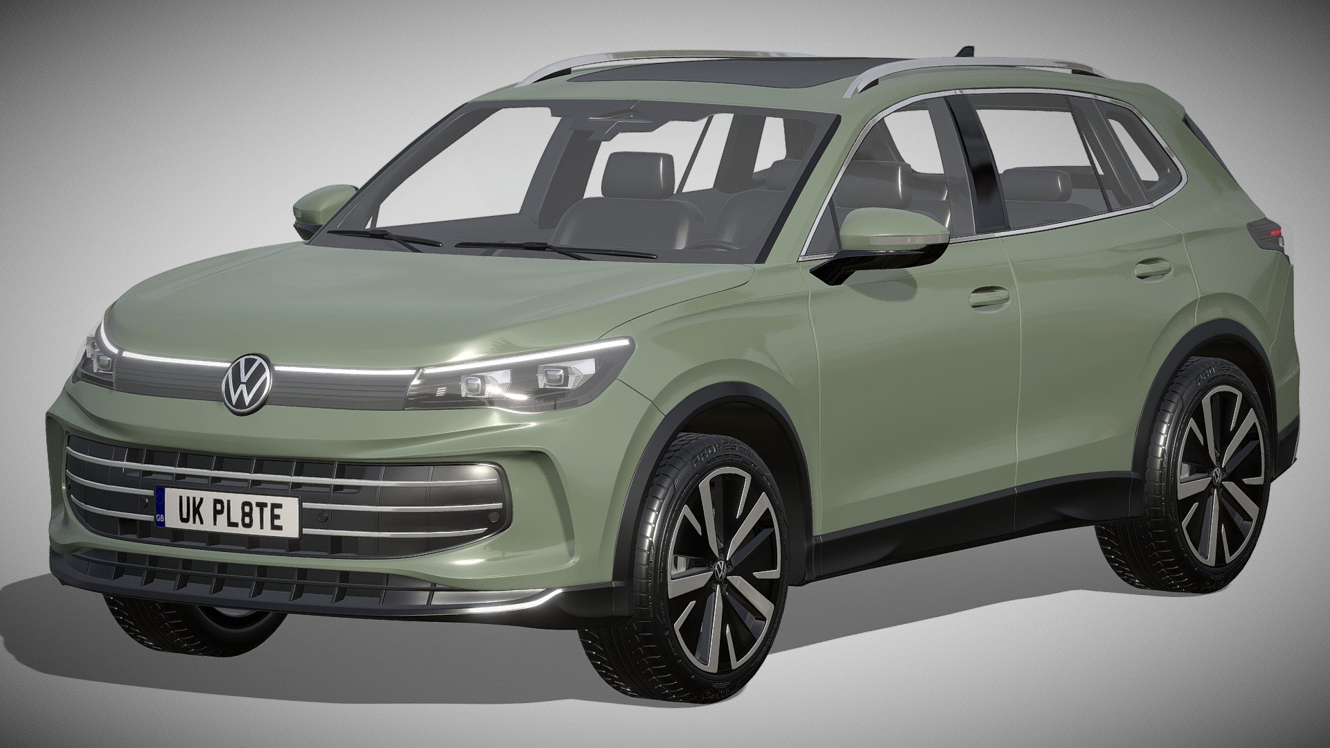 Volkswagen Tiguan 2024 - Buy Royalty Free 3D model by zifir3d [7e48e7b ...