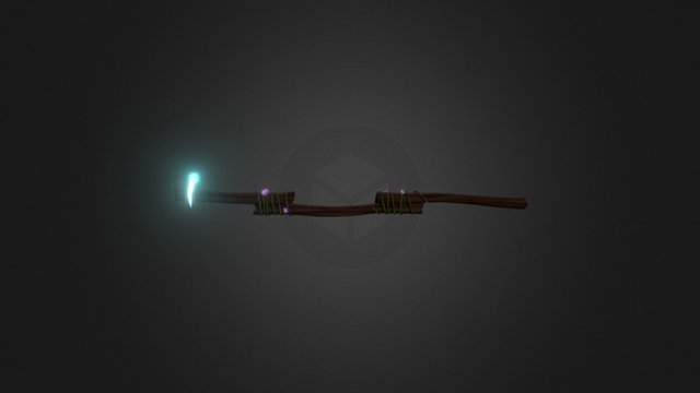 Staff 3D Model