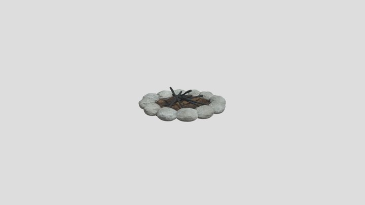 Bonfire 3D Model