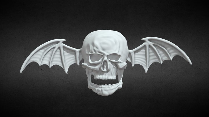 A7X Deathbat 3D Model