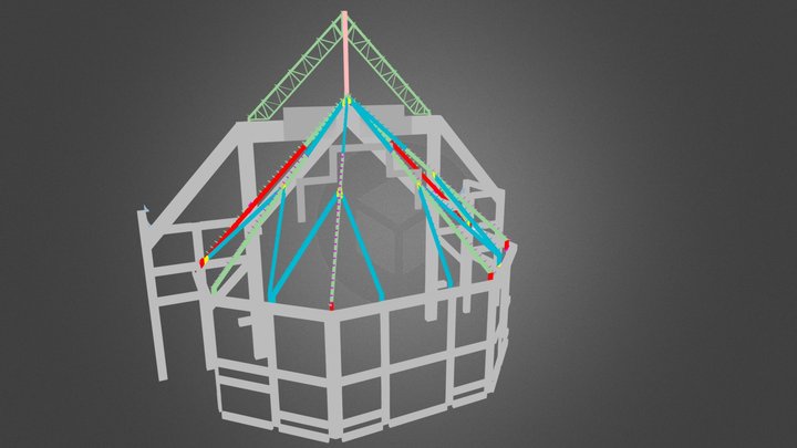 Capela Igreja 3D Model