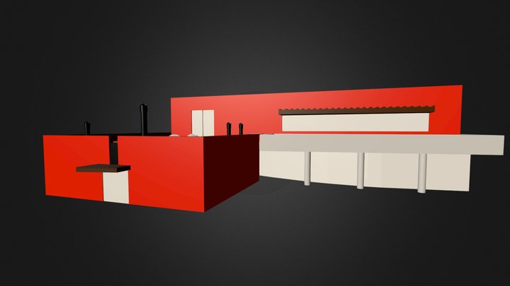Casa da Juventude da Póvoa de Varzim 3D Model