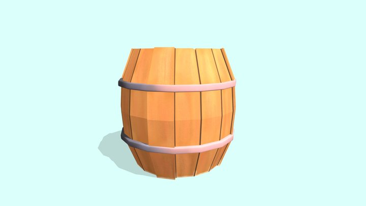 SM_Barrel_Courtney 3D Model