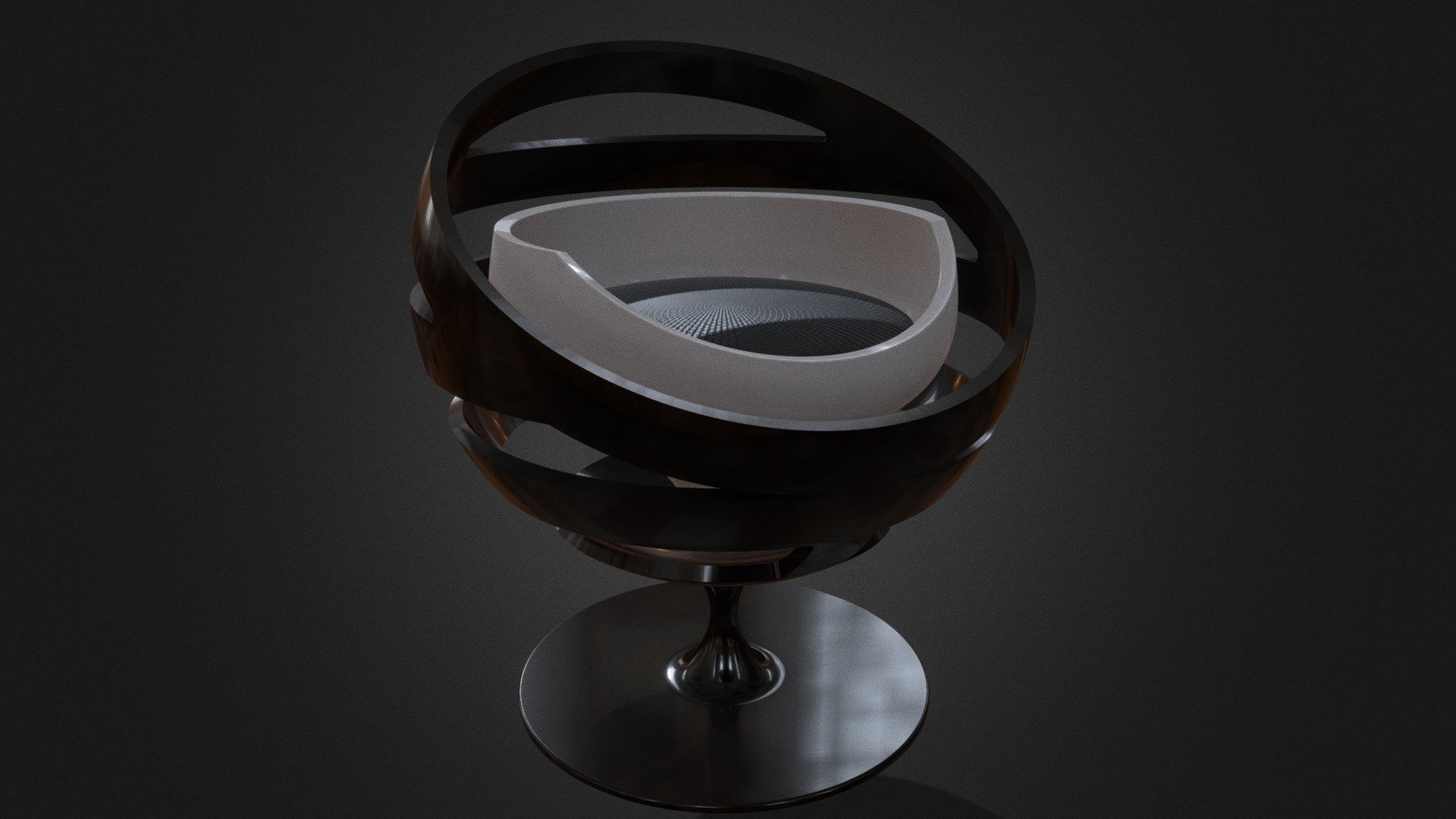 Sphere chair design - Buy Royalty Free 3D model by Mario Falasca ...