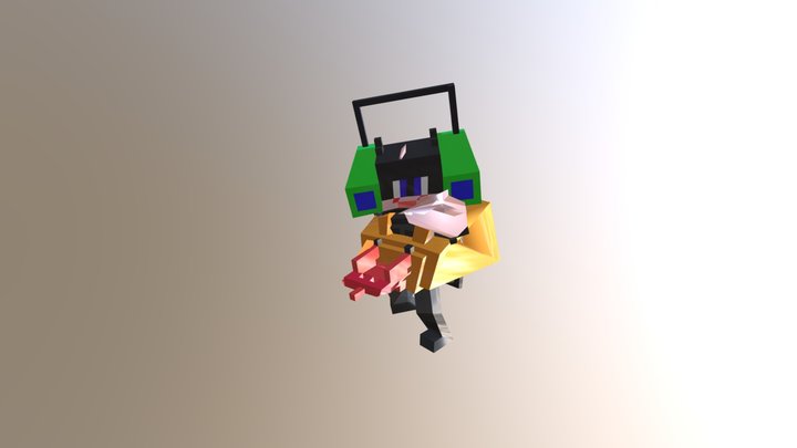 Body Jab Cross 3D Model