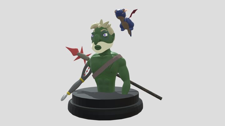 travis final 3D Model