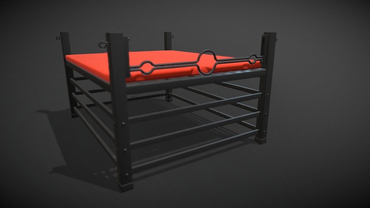 BDSM Bed 3D Model