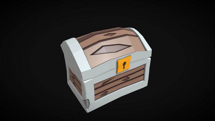 Treasure Chest 3D Model