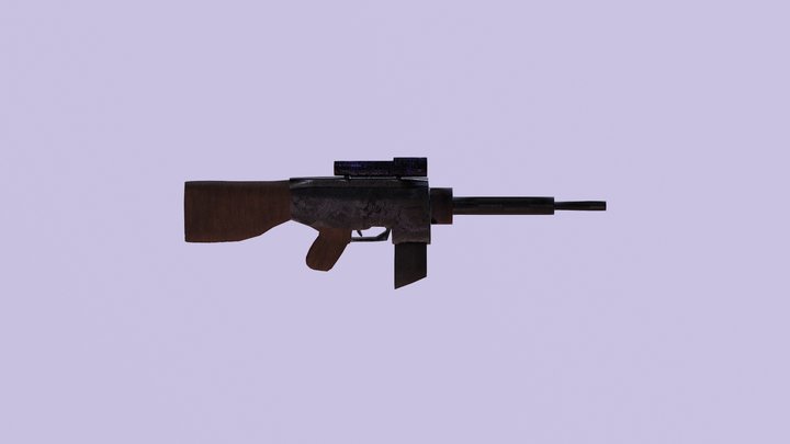 Veteran's Rifle 3D Model