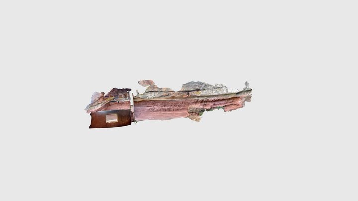 Érosion alvéolaire, chateau du Falkenstein – Free 3D Model STL