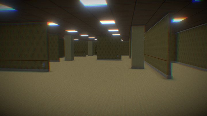 Backrooms Layer 0 3D Model