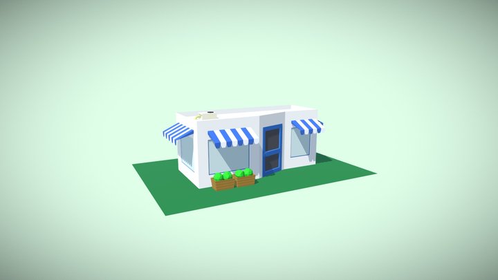 Casa_Blu 3D Model