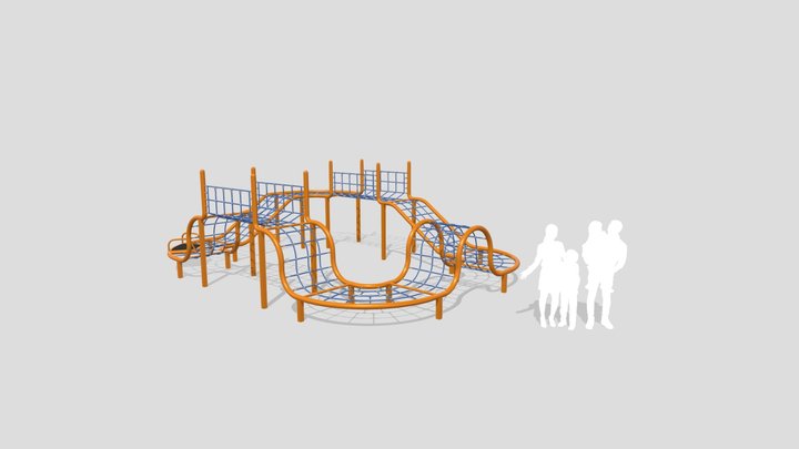 Net Effects - Mini Bridge Course 3D Model