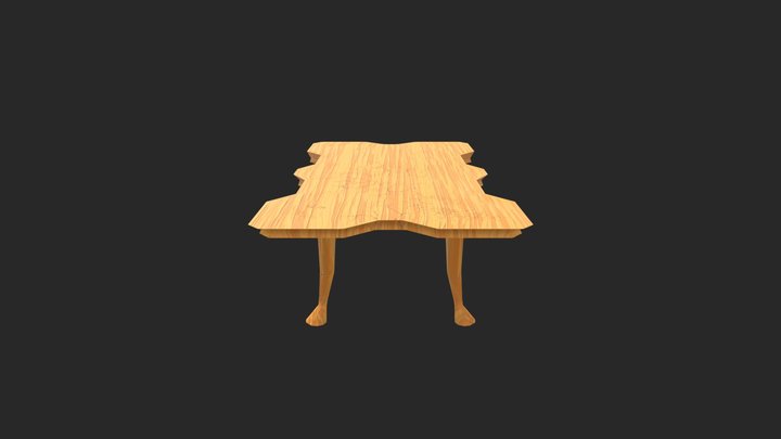 table texture 3D Model