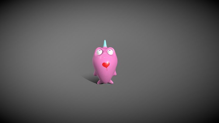 Valentine Seal 3D Model