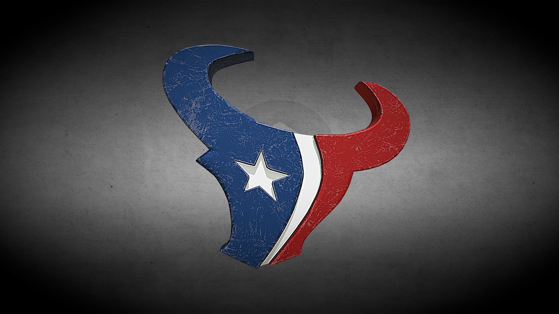 Houston Texans Team Logo 3D model