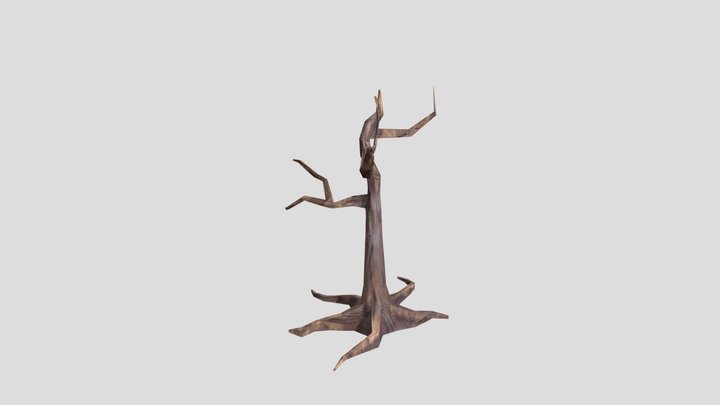tree base skinny 3D Model