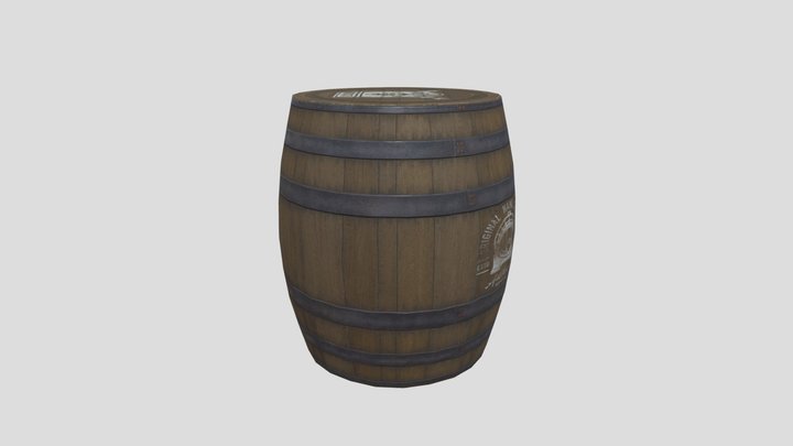 Barrel 3D Model