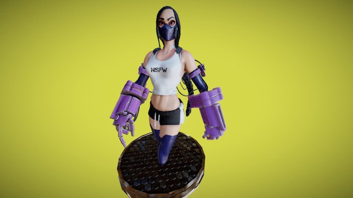 NSFW Girl 3D Model
