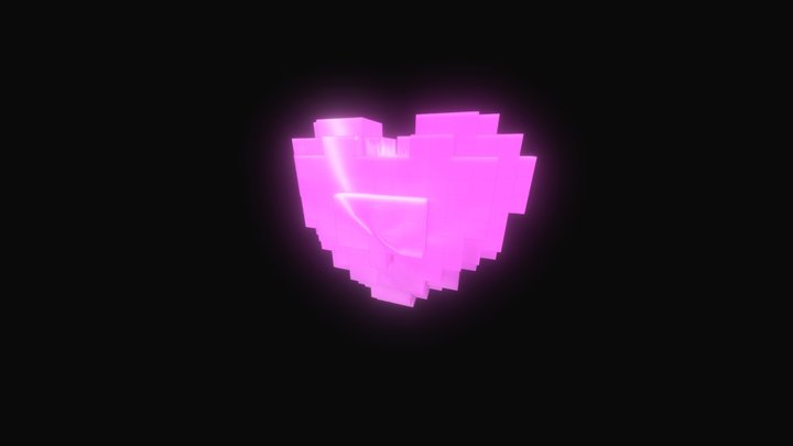 hearts cubes 3D Model