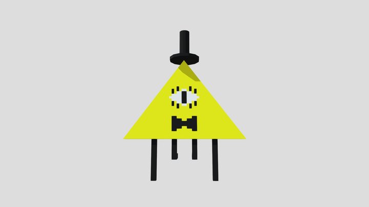 Bill Cipher 3D Model