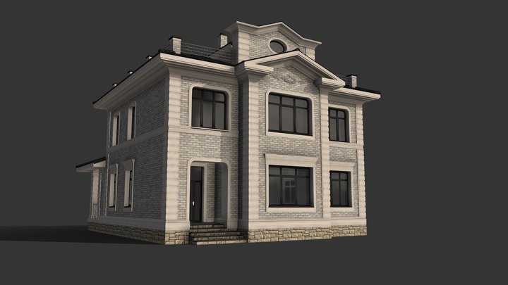 Жилой дом 3 (Михаил) 3D Model