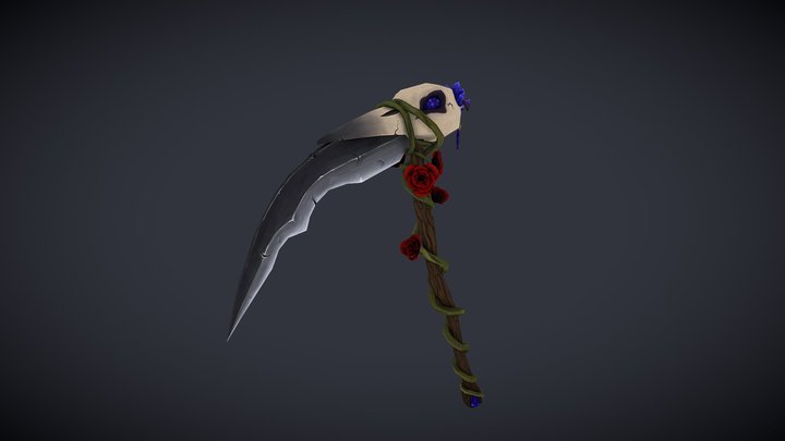 DAE Weaponcraft Assignment: Scythe 3D Model